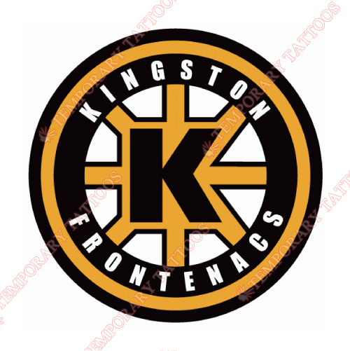 Kingston Frontenacs Customize Temporary Tattoos Stickers NO.7327